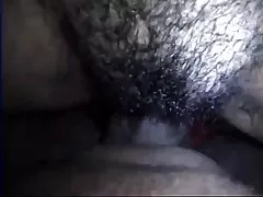 MILF with small breasts erotically sucking cock on naked massage