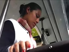 Elegant young Japanese lets you torture her vagina with sex toys to orgasm